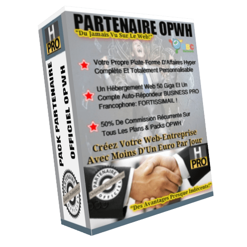 MA WEB ENTREPRISE OPWH - PACK ANNUEL